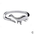 Dinosaur Ring Women Lady Dinosaur Cute Charm Rings Opening Size Love Gift For Girls