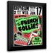 Vintage Vices 11x14 Black Modern Framed Museum Art Print Titled - Vintage Vices: French Follies