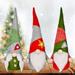 3 PCS Christmas Plush Gnomes Santa Elf Ornaments For Home Holiday Christmas Decorations Gifts