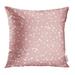 CMFUN Pink Abstract Polka Dot Trend Pastel White Baby Bright Circle Color Cute Diary Pillowcase Cushion Cases 16x16 inch