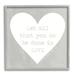 Stupell Industries Uplifting Religious Quote Bible Verse Heart Shape Graphic Art Gray Framed Art Print Wall Art Design by Imperfect Dust