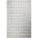 Radiance Collection Geometric & Solid Contemporary 100 Percent Viscose Hand Loomed Area Rug Platinum - 7 ft. 9 in. x 9 ft. 9 in.