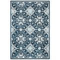 SAFAVIEH Roslyn ROS603N Handmade Navy / Light Blue Rug