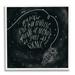 Stupell Industries Motivational Brave Fearless Quote Astronaut Starry Sky Framed Wall Art 12 x 12 Design by Rachel Nieman