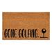 Gone Golfing Doormat 17 x 29