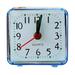 50PCS Square Small Bed Alarm Clock Transparent Case Compact Travel Clock Mini Children Student Desk Watch