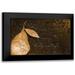 Stimson Diane 14x11 Black Modern Framed Museum Art Print Titled - Pear Damask Horizontal