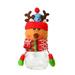 VerPetridure Christmas Candy Jar Pendant Decoration Santa Claus Snowman Elk Christmas Candy Packaging Christmas Candy Jar Decoration
