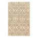 Bowery Hill 96 x 132 Transitional Wool Hand Tufted Rug in Ivory/Charcoal