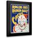 Hollywood Photo Archive 17x24 Black Modern Framed Museum Art Print Titled - Circus Poster - Ringling Brothers And Barnum and Bailey 1930s