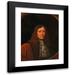 Michael Christoph Grabenberger 19x24 Black Modern Framed Museum Art Print Titled - Self -Portrait Michael Christoph Grabenberger (Around 1670)