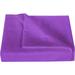 600 Thread Count 3 Piece Flat Sheet ( 1 Flat Sheet + 2- Pillow cover ) 100% Egyptian Cotton Color Purple Solid Size Queen