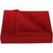 1000 Thread Count 3 Piece Flat Sheet ( 1 Flat Sheet + 2- Pillow cover ) 100% Egyptian Cotton Color Burundy Solid Size Full