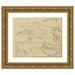 Anny Dollschein 17x15 Gold Ornate Wood Frame and Double Matted Museum Art Print Titled - Landscape Draft