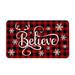 OAVQHLG3B Christmas Cotton Buffalo Check Rug Buffalo Plaid Rug Washable Hand-Woven Non-slip Outdoor Checkered Rugs for Layered Door Mats/Kitchen/Farmhouse