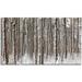 Design Art Dense Pine Forest in Winter Photographic Print Multi-Piece Image on Canvas