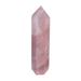 Yubnlvae Desktop Ornament Natural Pink 40-50Mm Rock Quartz Point Wand Home Decor Home Decoration