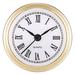Mini Clock Insert 2.4 Inch 61mm Round Quartz Clock Fit-up Movement Miniature Clock Roman Nume