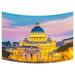 YKCG View at St. Peter s Cathedral in Rome European Italy City Landmark Wall Hanging Tapestry Wall Art 90x60 inches