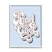 Stupell Industries Kind Is Cool Sentiment Groovy Retro Typography 11 x 14 Designed by Jo Taylor