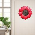 Metal Flower Wall Art Indoor Outdoor Natural Decoration