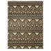 Riverbay Furniture 8 x 10 Lima Rug in Ivory and Chocolate