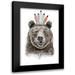 Solti Balazs 11x14 Black Modern Framed Museum Art Print Titled - Festival Bear