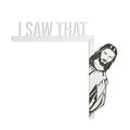 yuehao home decor corner diy stitching creatives home decor jesus i see me on the door jesus logo wood jesus funny home decor 8.64in 6.69in hangs b