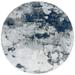 SAFAVIEH Adirondack Ladonna Abstract Area Rug Navy/Grey 10 x 10 Round