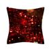 Yubnlvae Christmas Throw Pillow Covers Pillow Case Pillow Decor Case Christmas Sofa Cover Polyester Throw Cushion Home Glitter Pillow Case Home Textiles Christmas Throw Pillows