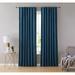 Lopez Velvet Back Tab Rod Pocket Curtain Panels