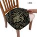 TANGNADE Chair Covers Dining Room Chair Protector Slipcovers Christmas Decoration 4PCS