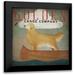 Fowler Ryan 20x20 Black Modern Framed Museum Art Print Titled - Golden Dog Canoe Co