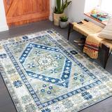 Mark&Day Area Rugs 9x12 Megen Traditional Grass Green Area Rug (9 x 12 )