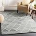 Mark&Day Area Rugs 2x3 Miette Modern Light Gray Area Rug (2 x 3 )