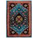 SAFAVIEH Vintage Hamadan Nora Oriental Area Rug Blue/Black 8 x 10