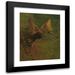 Albert Bierstadt 12x14 Black Modern Framed Museum Art Print Titled - Study of a Moose