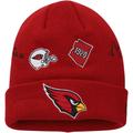 Youth New Era Cardinal Arizona Cardinals Identity Cuffed Knit Hat