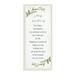 Stupell Industries Stop Waiting Inspirational Text Sign Botanical Border Wood Wall Art 7 x 17 Design by Daphne Polselli