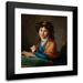 Elisabeth Louise VigÃ©e Le Brun 15x17 Black Modern Framed Museum Art Print Titled - Portrait of Natalia Zakharovna Kolycheva Nee Hitrovo (1799)