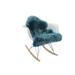 Natural Home Decor Milan Sheepskin Single Rug Teal 2 x 3 Sheepskin New Zealand Wool N/A Pet Friendly Non Slip Handmade 2 x 3 Indoor N/A Modern