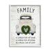 Stupell Industries Wholesome Family Sign Antique Car Heart Wreath Graphic Art White Framed Art Print Wall Art Design by Lettered and Lined