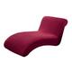 Lounge Chaise Covers Indoor Chair Cover for Living Room Bedroom Red