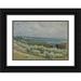 Alfred Sisley 24x18 Black Ornate Framed Double Matted Museum Art Print Titled: The Terrace at Saint-Germain Spring (1875)