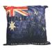 Australian Flag | Vintage Flag | Ship Silhouette | Our Home is Girt by Sea | Pillow Cover | Throw Pillow | Home Decor | Gift idea | Mom Gift