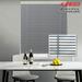 Keego Cloth Venetian Blinds Room Darkening Windows Blinds Semi Blackout Shades for Home Privacy Customizable Color and Size Grey 60 w x 68 h