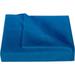 500 Thread Count 3 Piece Flat Sheet ( 1 Flat Sheet + 2- Pillow cover ) 100% Egyptian Cotton Color Royal blue Solid Size Queen