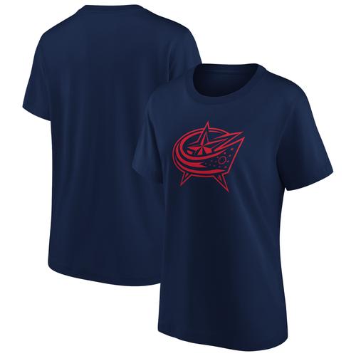 Columbus Blue Jackets Fanatics Branded Mono Logo Graphic T-Shirt – Damen