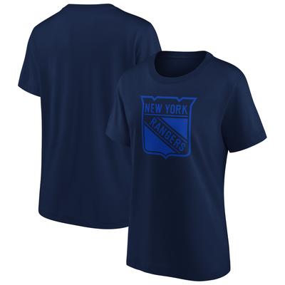 New York Rangers Fanatics Branded Mono Logo Graphic T-Shirt – Damen Image