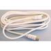 PRO SIGNAL - TV Aerial Lead Coax Plug to Coax Socket 4m White